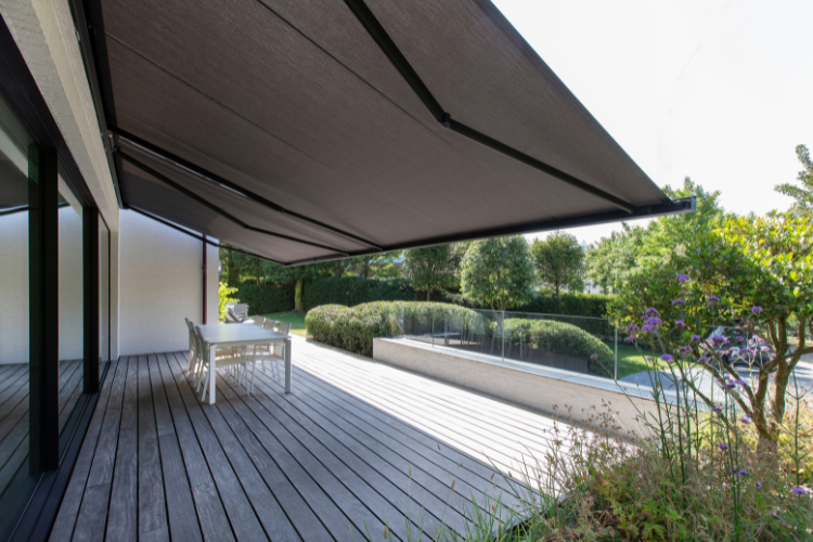 awning over patio